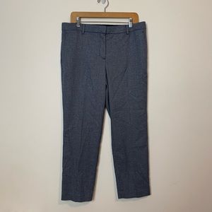 Ann Taylor Straight Leg Houndstooth Pants